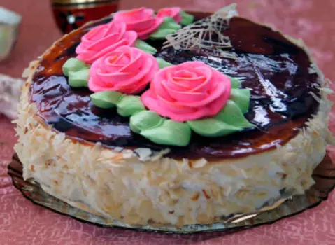 Торт Рыжик праздничный 1,4кг Аленка