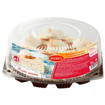 Торт сливочное безе 540г мирель