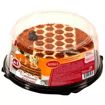 Торт сметанин медовый 650 г мирель