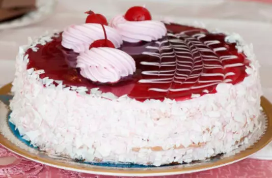 Торт вишневый аромат 850г Аленка