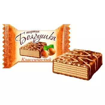 Тортик мини боярушка вафельный классический 38г Славянка