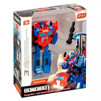 Трансформер 2 в1 бондибон робот-грузовой автомобиль металл вв4941