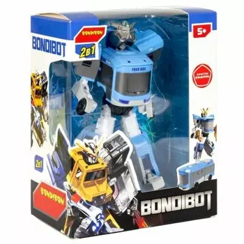 Трансформер бондибон 2 в1 бондибот робот-автобус синий 21.8 х17.5 х9.7 см вв5738