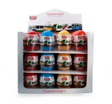 Транспорт технопарк городской в яйце в ассортименте sb-15-28