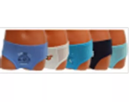 Трусы для мальчиков р.152 цветные белый слон 223