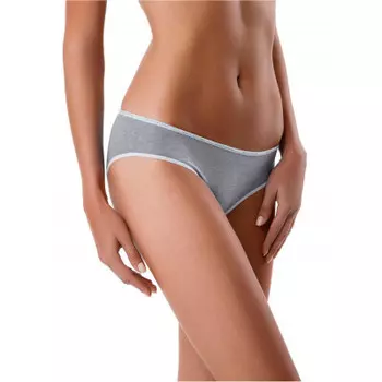 Трусы женские базис р.l серый меланж lb 653