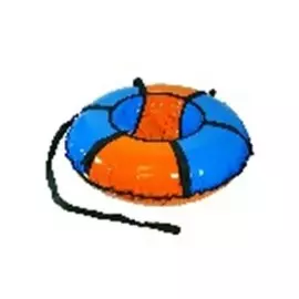 Тюбинг сайма вихрь 90 см оранжево-синий в90 оранжево-синий