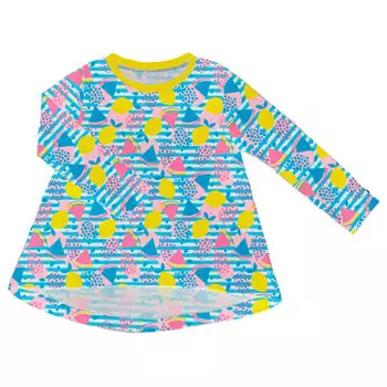 Туника кулирка с лайкрой малиновая р.116 15842