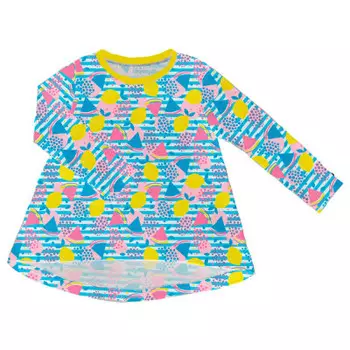 Туника кулирка с лайкрой малиновая р.122 15842