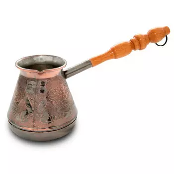 Турка медная 400мл корона