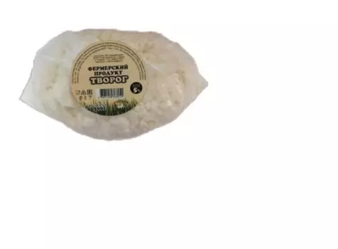 Творог 0.5 кг 5% фермерский продукт пакет