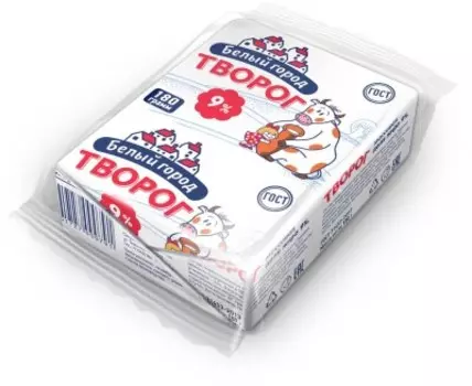 Творог 180 г 9% белый город