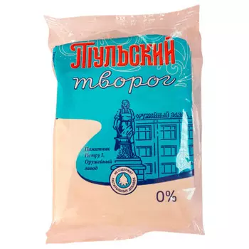Творог 180г 0% фольга тульский мк