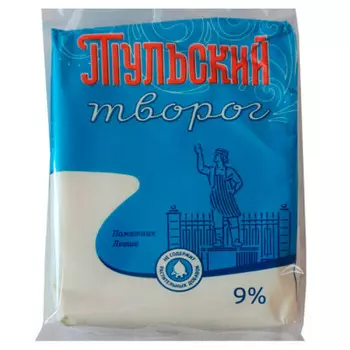 Творог 180г 9% фольга тульский мк