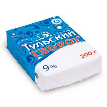 Творог 200г 9% фольга тульский мк