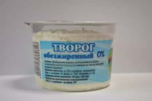 Творог 250г обезжиренный стакан урицкий мз