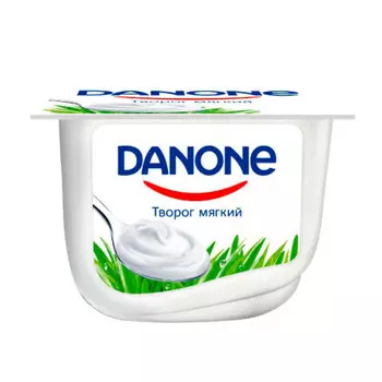 Творог данон 170 г 5% натуральный