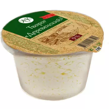 Творог Деревенский 200г 9%