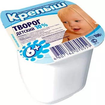 Творог крепыш 100г 10% детский