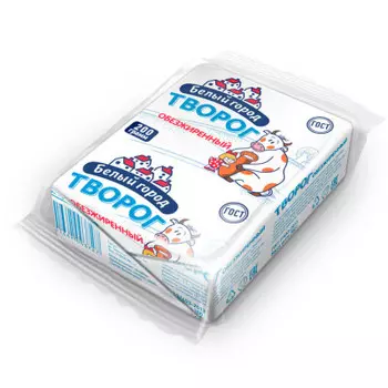 Творог 200 г обезжиренный белый город