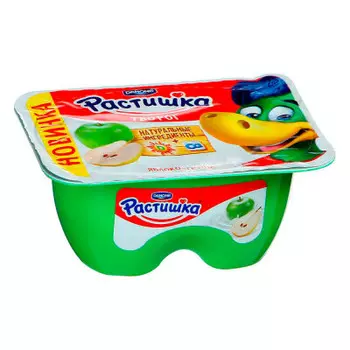 Творог Растишка яблоко груша 100г 3,5% Польша