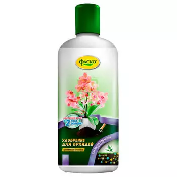Удобрение жидкое фаско цветочное счастье в бутылках орхидеи 285 мл