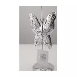 Украшение новогоднее Европа декоративный подсвечник бабочка 17 x11.5 x8см еребро железо lf-ec1344 gt