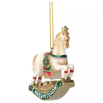 Украшение новогоднее магик тайм лошадка 1, 5*6, 8*7 см 87628