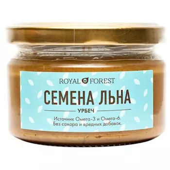 Урбеч из белого льна 200 гр ст/б