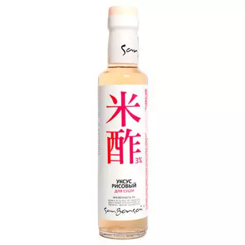 Уксус сан бонсай 250 г рисовый для суши ст/б