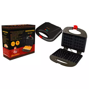 Вафельница матрёна ма-207 черная