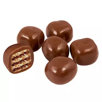 Вафельное драже в шоколадной глазури КДВ