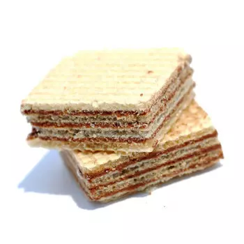 Вафли с начинкой к чаю 490г Колос