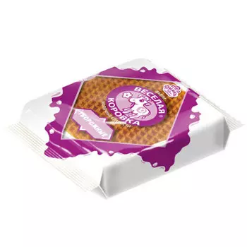 Вафли творожные Веселая коровка 150г Дымка