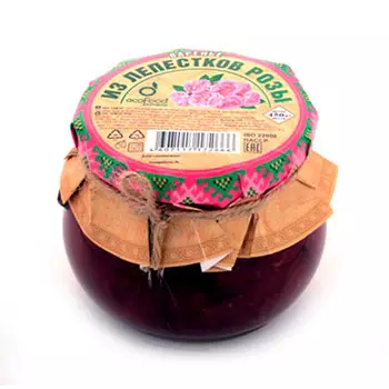 Варенье экофуд 0,450г из лепестков роз