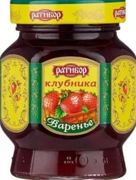 Варенье ратибор 360 г клубника ст/б