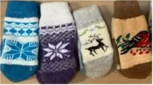 Варежки детские 42-13 д