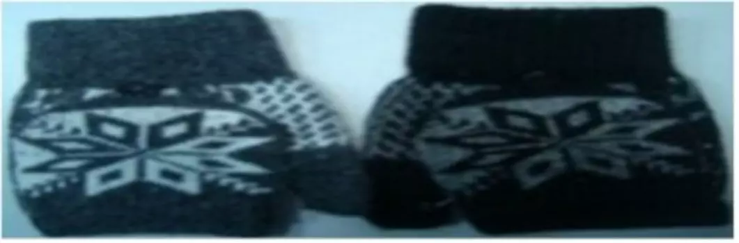 Варежки женские 124-12