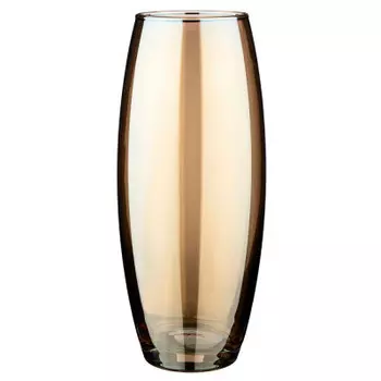 Ваза 11, 5*11, 5*27 см лефард медовая 194-311