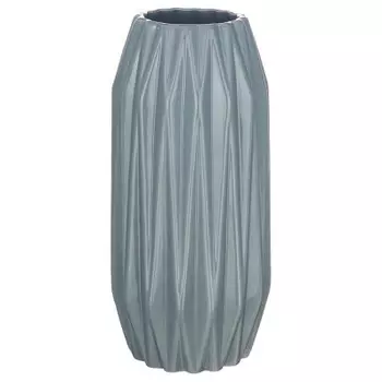 Ваза 13, 7*30 см лефард серая глазурь 110-1022