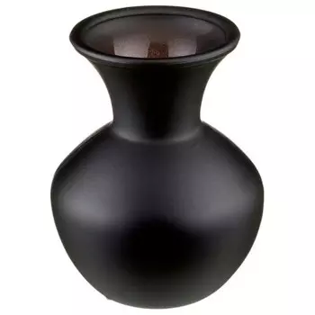 Ваза 13 см черное и белое черная 4441 ds601