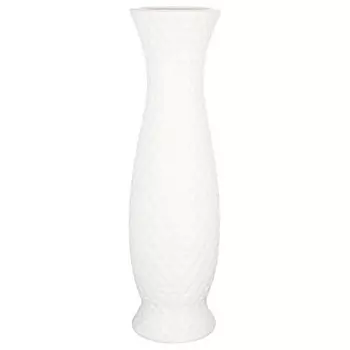 Ваза 16,5*58см Lefard напольная белая глазурь 110-1003