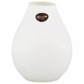 Ваза 19 см муза ева сатин вайт 380-874