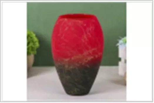 Ваза 20 см 1.6 л эвис паутинка-1 средняя стекло 1993310