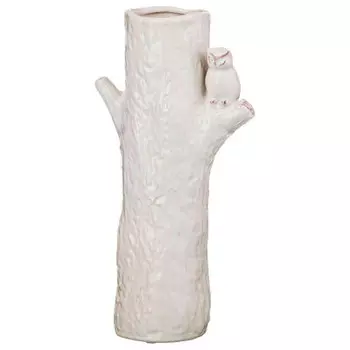 Ваза 24 см совенок на дереве db-14646-h24