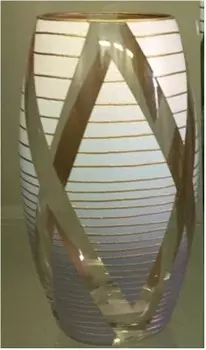 Ваза-бочонок 30 см яркий штрих 7518/300/sh149