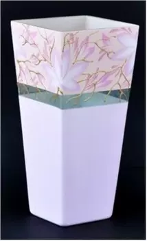 Ваза-конус 25 см яркий штрих 7011/250/sh164