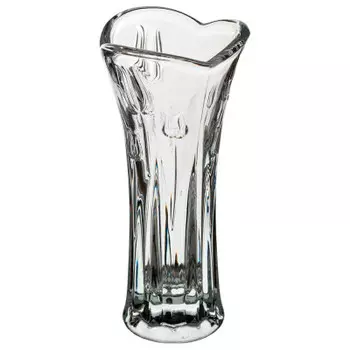 Ваза 18 см узорная стекло 181-159