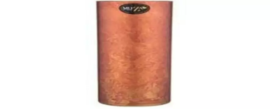 Ваза муза великолепный бронзовый металик диаметр