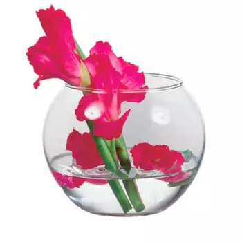 Ваза 10.25 см пасабахче флора стекло